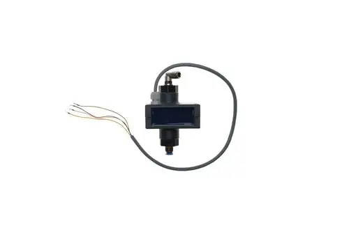 Brötje Leitwertmessungsbaugruppe mit einem Anschluss und mehreren Drähten zur elektrischen Verbindung, geeignet zur Messung in Heizungsanlagen.