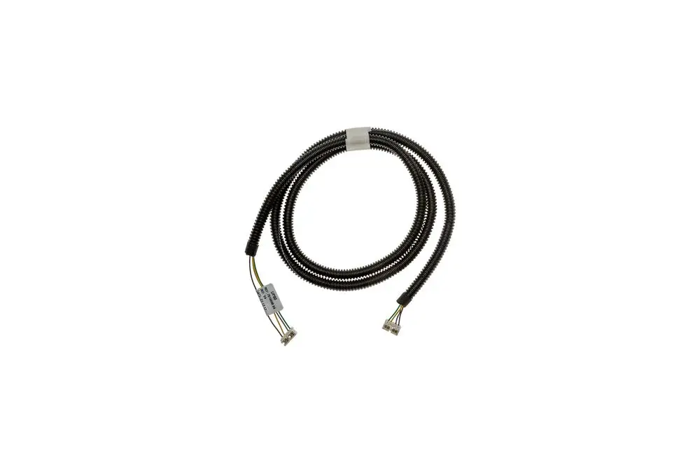 Schwarzes Kabel mit mehreren Aderleitern und zwei Steckverbindern. Eignet sich für den Einsatz in Brötje-Produkten.