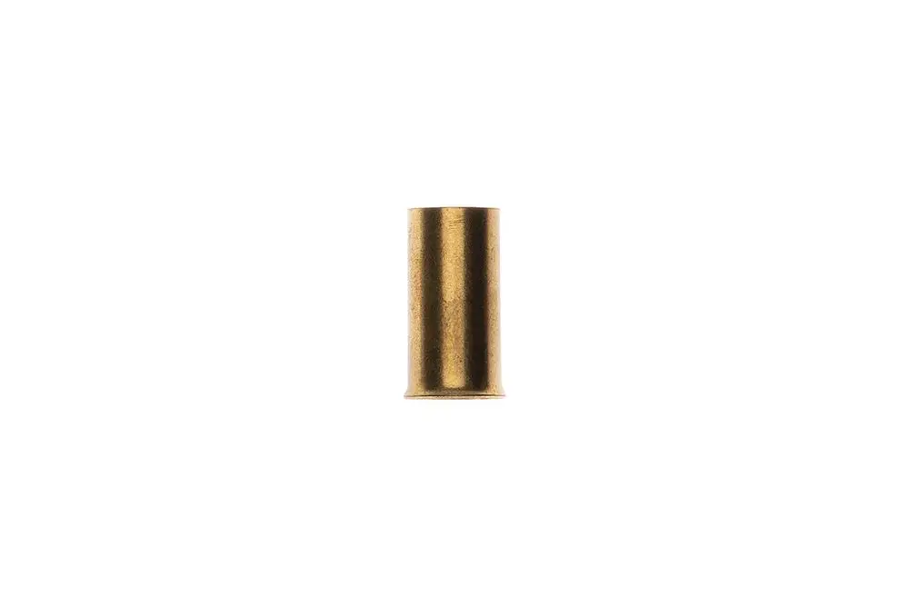 Brötje-Stützhuelse in zylindrischer Form, aus Metall in Goldfarbe, ohne erkennbare Maße oder spezifische Produktdetails.
