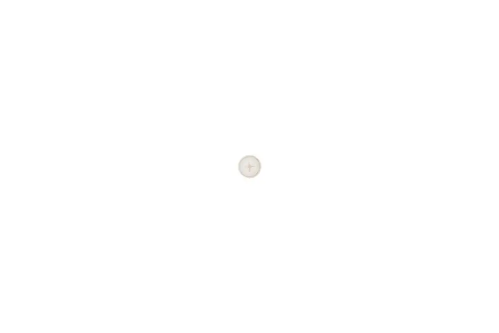 Brötje Druckknopfverlängerung, kleine runde Kunststoffkomponente mit einprägsamem Plus-Symbol, vor hellem Hintergrund abgebildet.
