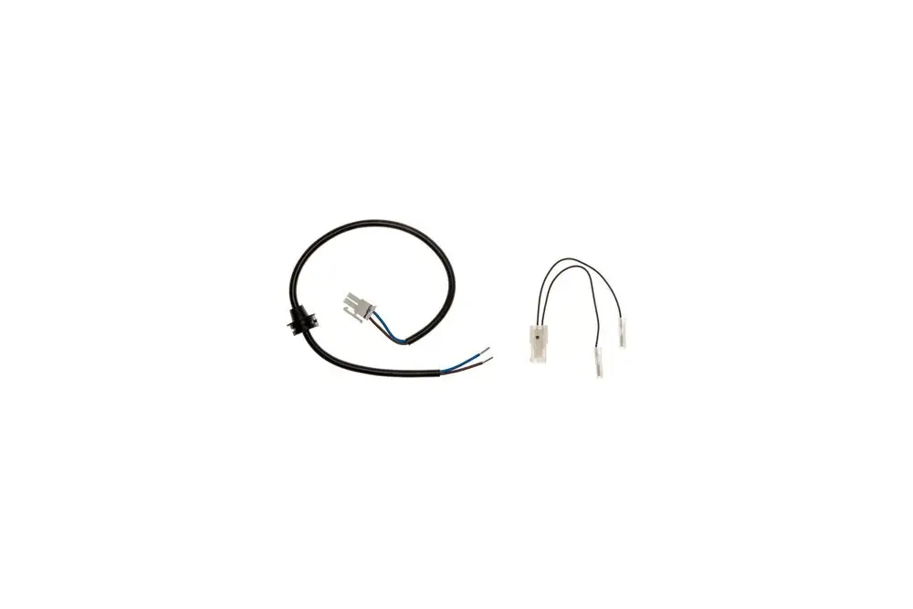 Kabeladapter von Brötje mit mehreren Leitungen, darunter eine schwarze Verbindung mit einem Anschluss und zwei getrennten Leitungen auf der rechten Seite.