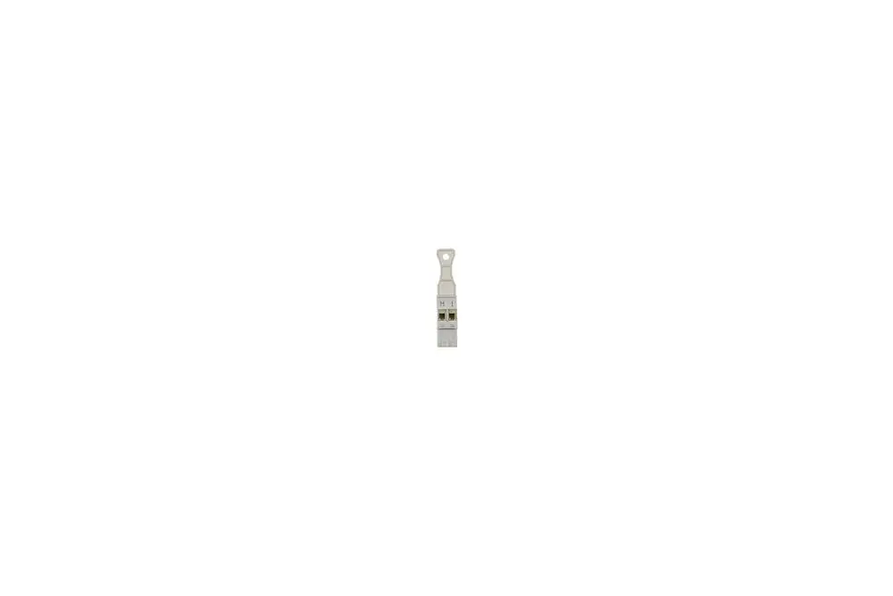 Stecker mit zwei Eingängen und einer Halterung, auf dem ein Herstellerlogo von Brötje sichtbar ist. Das Produkt ist in neutralen Farben gehalten.