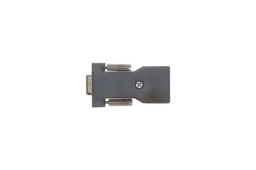 Brötje RJ45 Adapter in grauer Farbe, mit einer Buchse und einer Befestigungsklemme, zur Verwendung in elektrischen Anwendungen.