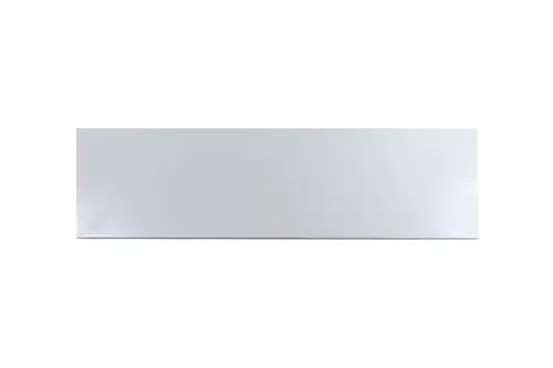 Brötje Abdeckung in rechteckiger Form, flache Oberfläche in Weiß, ohne erkennbare Beschriftung oder Logos, vor neutralem Hintergrund.