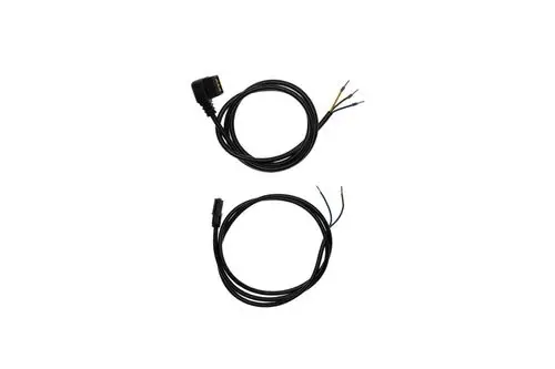 Brötje-Kabel mit einem oder mehreren Steckverbindungen und freiliegenden Adernenden, geeignet für den Anschluss einer Pumpe.