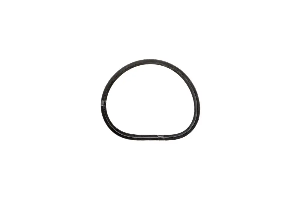 Schwarzer Lippendichtring von Brötje in kreisförmiger Form, geeignet für Dichtungsanwendungen. Flexibles Material, keine sichtbaren Maße oder Produktbezeichnungen erkennbar.