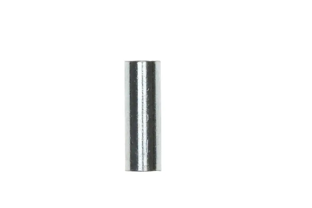 Metallische Hülse von Brötje, zylindrisch und glatt, in silberner Farbe. Die Hülse hat eine gleichmäßige Oberfläche ohne erkennbare Markierungen.