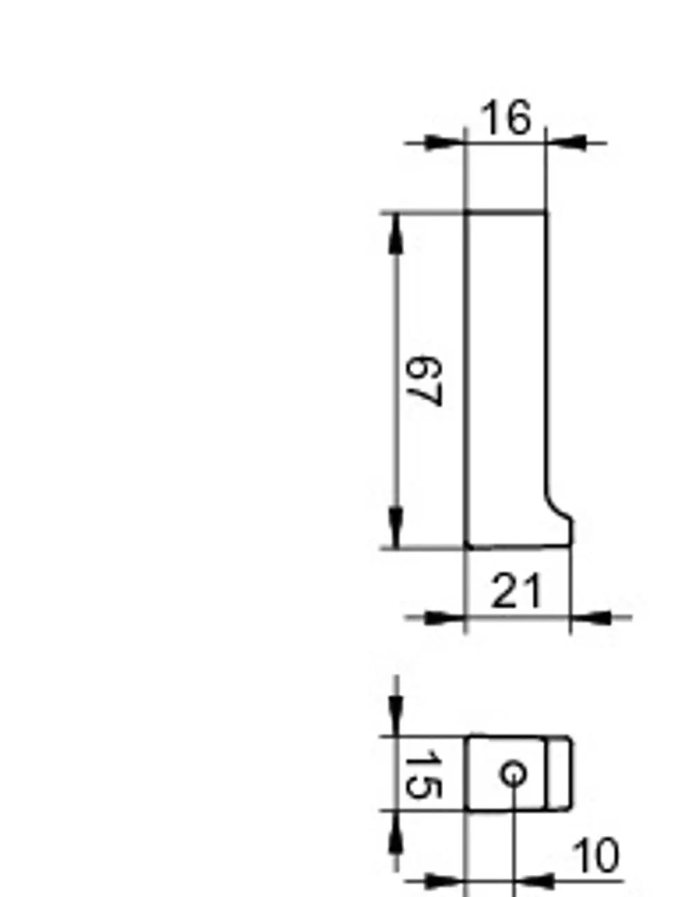 Keuco-Bademantelhaken mit klaren geometrischen Formen und verschiedenen Maßen, montierbar an der Wand, verchromte Oberfläche.