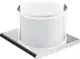 Keuco-Stuelpbecher-Edition-400-verchromt-m-Echtkristall-Glas-mattiert-lose-11552009000