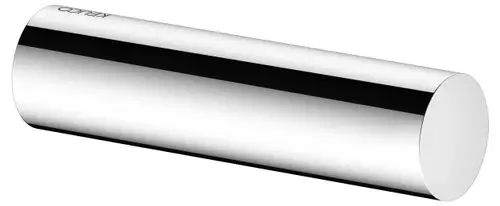 Ersatzrollenhalter von Keuco in verchromter Ausführung, zylindrische Form, minimalistisches Design, für die Wandmontage geeignet.