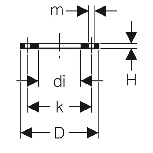 Technisches Diagramm einer Überwurfmutter, beschrieben mit Maßen und Abständen. Geberit Produktdetails für Spülkastenanwendungen, Darstellung der Verbindungen und Dimensionen.