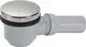Dallmer-Brausewannenabl-Orio-90mm-mit-Haube-neu-Abgang-waagerecht-DN-50-40-Edelstahl-Dal-160119