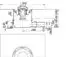 Dallmer Duschwannenablauf mit schematischem Querschnitt, zeigt Anschlussmöglichkeiten, Maße und Funktionselemente. Diagramm enthält technische Details und Dimensionen.