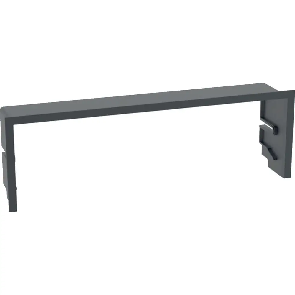 Geberit Sichtrahmen mit gerader Form, geeignet zur Integration in Fertigbausätze, befliesbar, in neutralem Farbton gehalten.