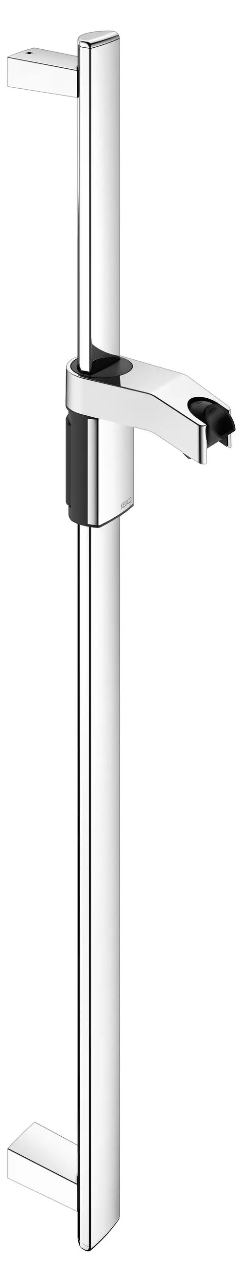 Verchromte Brausestange mit einem eleganten Design, hergestellt von Keuco, zur Montage in Dusch- und Badezimmerbereichen.