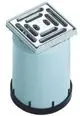 Dallmer-Aufsatz-E-10-Rost-aus-Edelstahl-100x100mm-510006