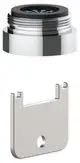 Keuco-Strahlregler-Ersatzt-ARM-50100-M-24x1-diebstahlsicher-verchr-50100010014
