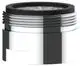 Keuco-Strahlregler-Ersatzt-ARM-50100-M-28x1-verchr-zu-54920-54945-50100010042
