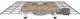 Dallmer-Bodenablauf-Ceradrain-Plan-VC-10-BH-76mm-Rahmen-Rost-Edelst-100x100mm-K3-514028