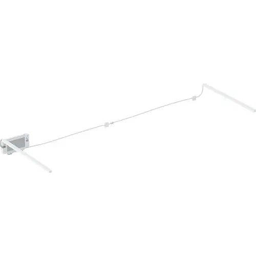 Geberit Lichtleiste zur Montage, bestehend aus einer Kabelverbindung und zwei Lichtleisten. Geeignet zur Beleuchtung von Schubladen oder kleinen Bereichen.