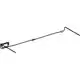 Schaltkreisdiagramm einer Lichtleiste von Geberit mit sichtbarer Verbindung und Anschlüssen. Illustration zeigt die elektrische Verbindung und Komponenten der Lichtleiste.