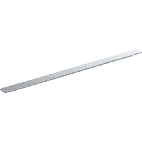 Geberit Griff in schmaler, glänzender Ausführung, geeignet für die Montage an Möbeln oder Türen, präsentiert sich in einem minimalistischen Design.
