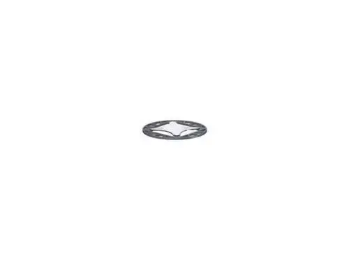 Dallmer Abdeckung aus Metall mit einem minimalistischen Design, geeignet für den Einsatz in Abflusssystemen, in runder Form ohne zusätzliche Details.