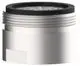 Keuco-Strahlregler-Ersatzt-ARM-50100-Edelst-finish-M-28x1-zu-54920-54985-50100070042