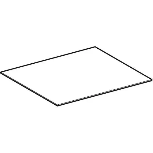 Einlegeboden von Geberit, rechteckig und flach, in neutralem Design, geeignet für die Montage in Hochschränken.