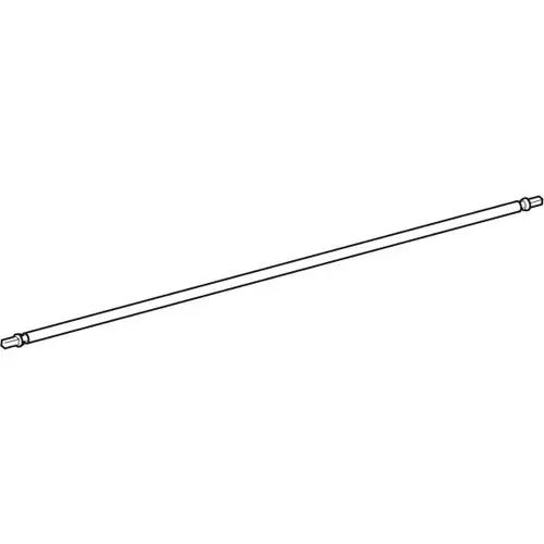 Geberit Element, gerade Verbindung für sanitäre Anwendungen, mit Anschlüssen an beiden Enden. Eignet sich für Installationszwecke im Bereich Wasserverteilung.