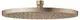 Keuco-Kopfbrause-59886-rd-250mm-Bronze-geb-59886030201