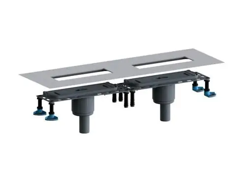 Ablaufgehäuse DallFlex Duo senkr.