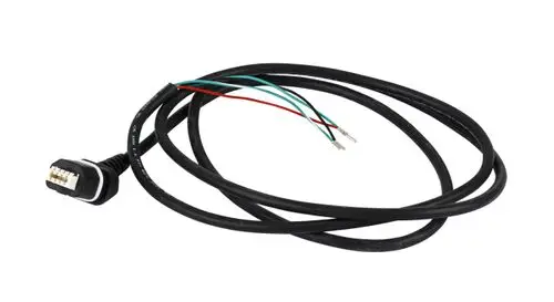Digitales Anschlusskabel mit einem Stecker und mehreren farbigen Drähten, geeignet für Danfoss NovoCon Digital Systeme.
