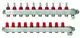 Danfoss-FBH-Verteiler-SSM-10F-10-Kreise-mit-Durchflussanzeige-088U0760