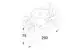 Grundfos Zubehör für vertikale Kreiselpumpen, mit zwei Flanschen und einem runden Gehäuse, angebracht auf einer rechteckigen Grundplatte.