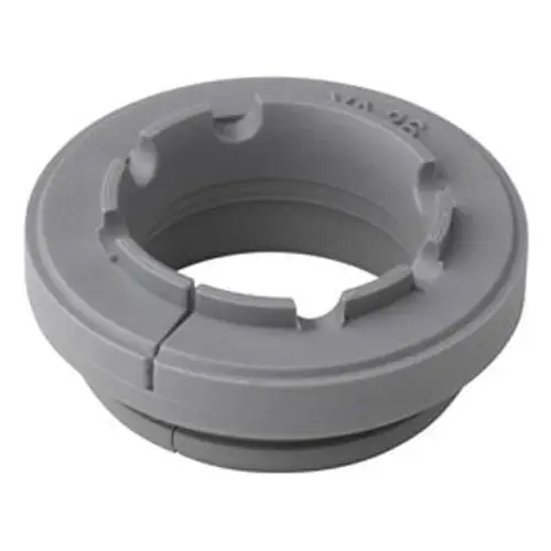 Grau-widerstandsfähiger Adapter für Ventilanpassung, geeignet für Danfoss-Produkte, mit mehreren Kerben zur besseren Montage.