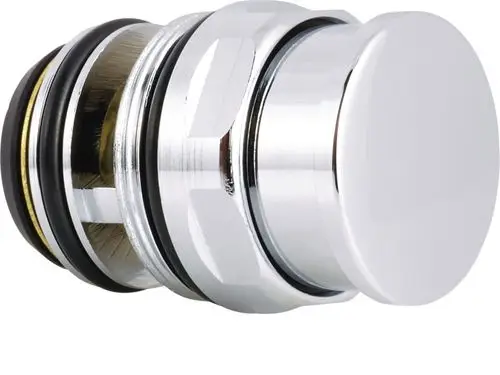 Stiebel Eltron Ersatzteil, metallene Umschaltpatrone mit O-Ringen in schwarz und gold, für den Einsatz in spezifischen Wasserheizsystemen.