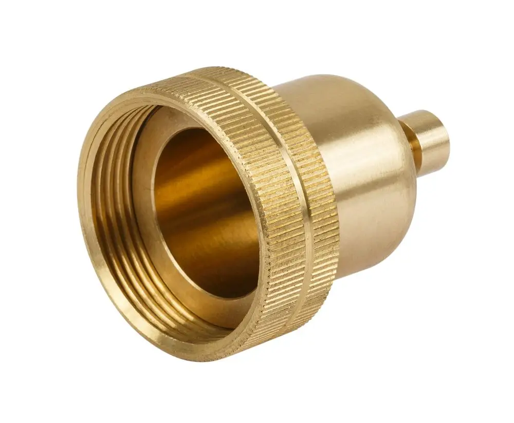 Brass absperrventil von Danfoss, geeignet für hohe Druckverhältnisse, mit Gewinde zur Befestigung und Anschlussmöglichkeiten für Servicewerkzeuge.