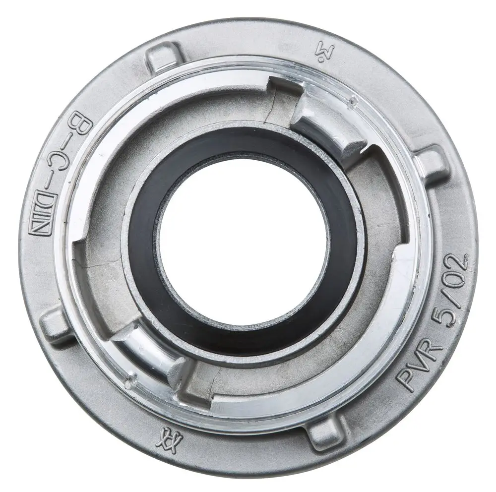 Mechanisches Zubehör mit einem zentralen Loch und mehreren Befestigungselementen. Hersteller Wilo, für die Verbindung von Rohrsystemen geeignet.
