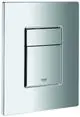 Grohe-Abdeckplatte-42371-mit-Drucktaste-chrom-42371000