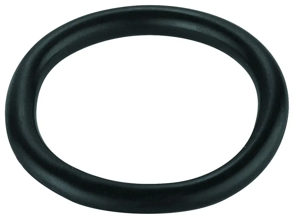 Schwarzer Gummi-O-Ring von Grohe, in runder Form, mit glatter Oberfläche und ohne erkennbare Marken- oder Modellbezeichnungen.