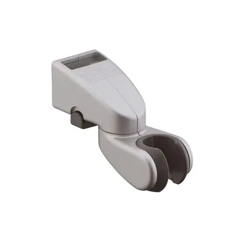 Hansgrohe Schieber in silberner Farbgebung, mit einem Halter für Rohre, der eine sichere Verbindung gewährleistet. Eignet sich für verschiedene Installationen.
