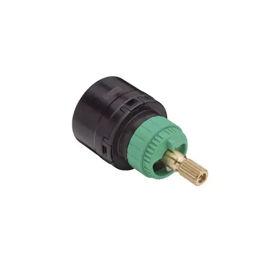 Ab- und Umstellventil in Schwarz und Grün, mit einem verchromten Anschluss. Produkt von Hansgrohe, geeignet für Rohrleitungen und Armaturen.