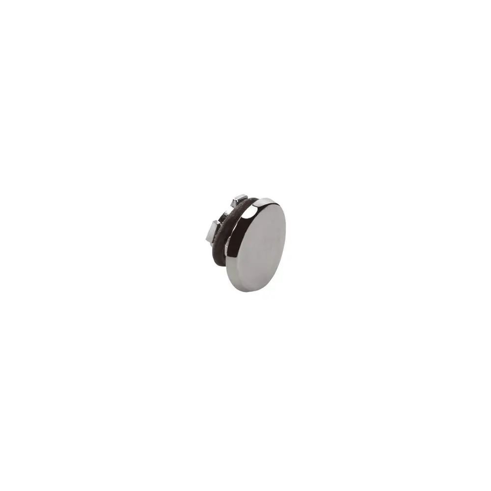 Hansgrohe Griffstopfen in rundem Design, aus Metall mit einer glatten Oberfläche, für die Verwendung in Sanitäranlagen.