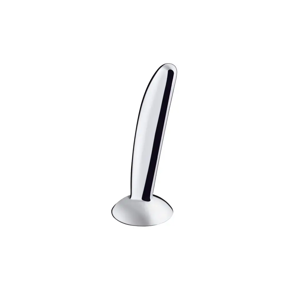Hansgrohe Produkt mit einem schlanken, glänzenden Design und einer stabilen Basis. Ideal für den Einsatz in Badezimmerarmaturen und Zubehör.