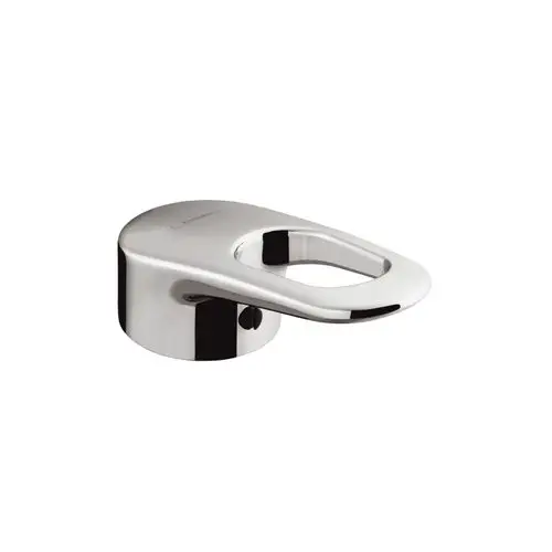 Chromfarbener Griff für Küchenmischer, gefertigt von Hansgrohe, mit ergonomischem Design und durchgehendem, glattem Finish. Ideal für moderne Kücheneinrichtungen.