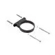 Hansgrohe-Halteelement-Axor-schwarz-mit-Befestigungsteile-40215610