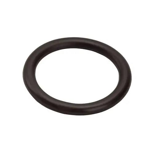 Schwarzer gummiartiger Dichtungsring, rund, von Hansgrohe, mit glatter Oberfläche. Eignet sich zur Abdichtung in verschiedenen Anwendungen.