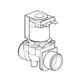 Grohe Magnetventil mit einem oberen Bereich für die elektronische Steuerung und einem unteren Anschluss zur Wasserversorgung.