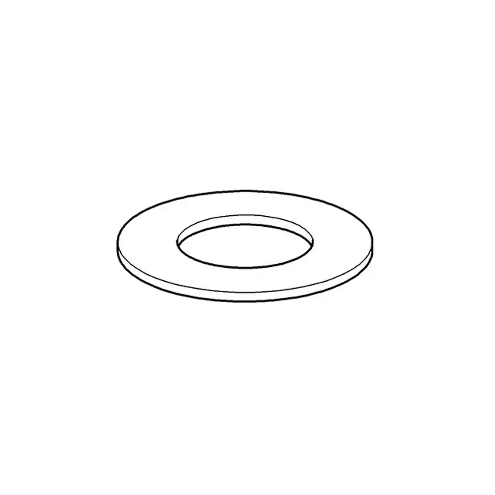 GROHE Dichtung in runder Form mit zentralem Loch. Die Konstruktion deutet auf eine Verwendung in Sanitärinstallationen hin.